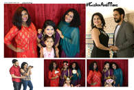 Photo strip with guest pictures and a personalised event design